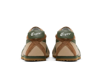Tênis Onitsuka Tiger Mexico 66 Beige Grass Green Marrom