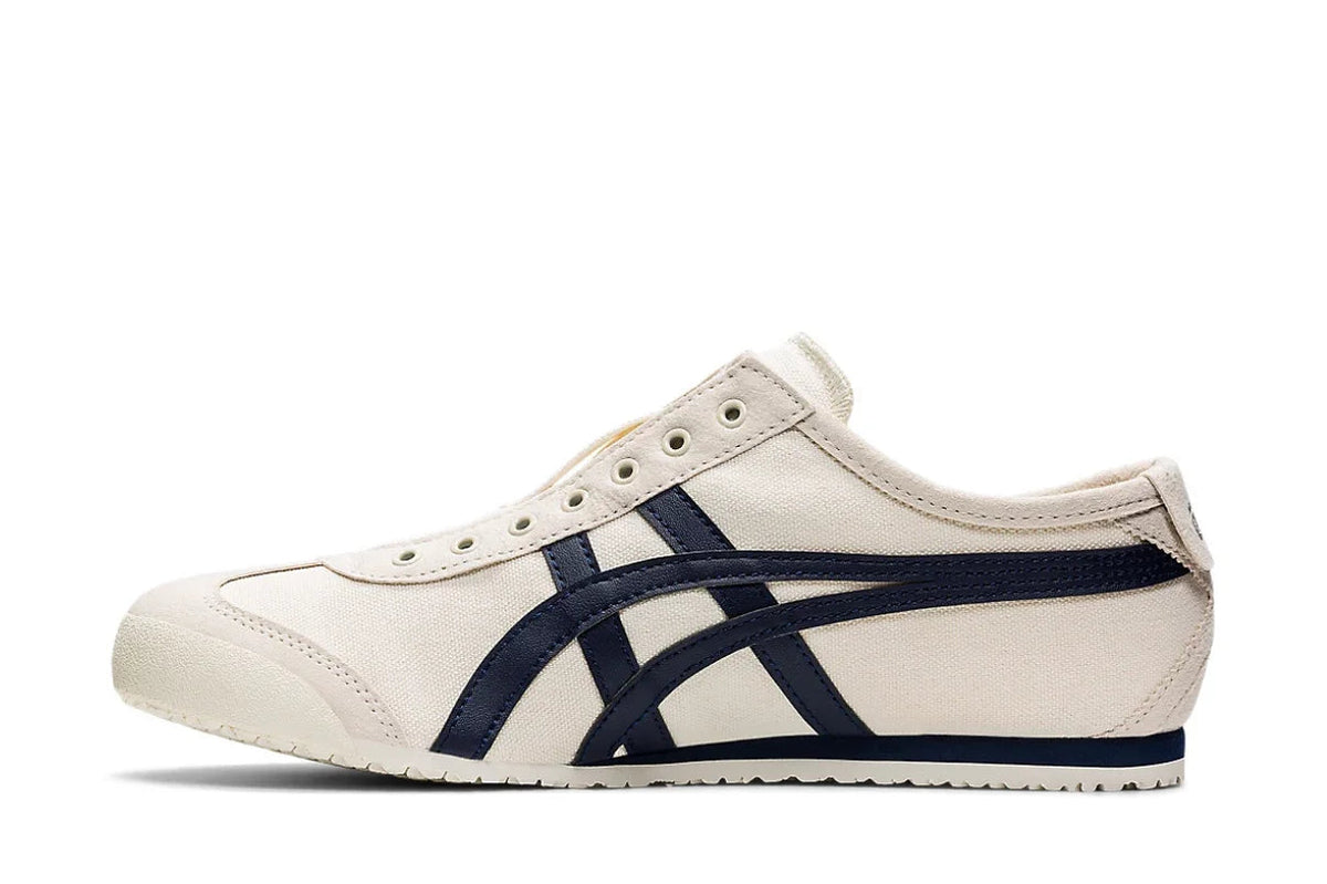 Tênis Onitsuka Tiger Mexico 66 Slip-On Birch Midnight Bege