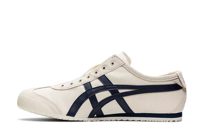 Tênis Onitsuka Tiger Mexico 66 Slip-On Birch Midnight Bege