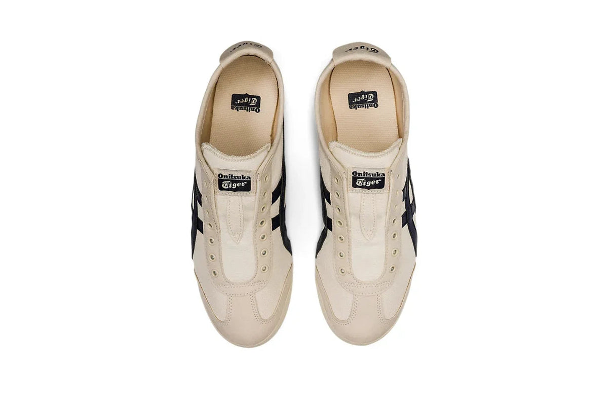 Tênis Onitsuka Tiger Mexico 66 Slip-On Birch Midnight Bege