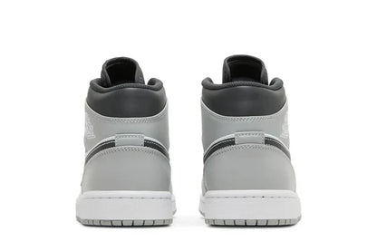 Tênis Nike Air Jordan 1 Mid Light Smoke Grey Cinza