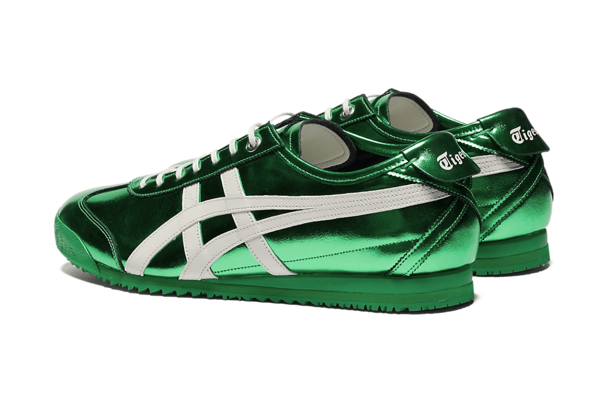 Onitsuka Tiger Mexico 66 SD Metallic Series Jade Cream Verde