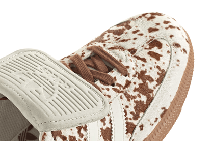 Tênis Adidas Samba LT Cow Print Brown White Marrom