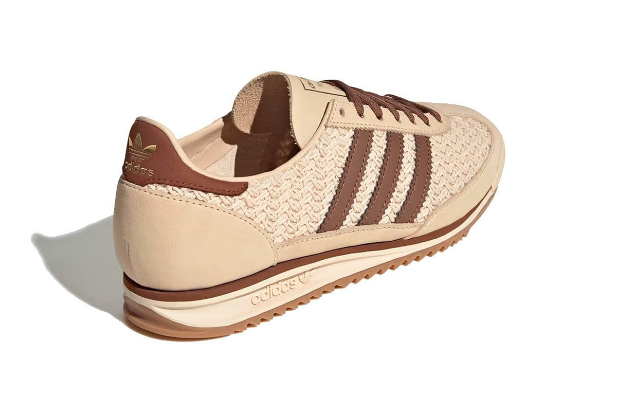 Tênis Adidas SL 72 OG Sand Strata Preloved Brown Cream White Bege