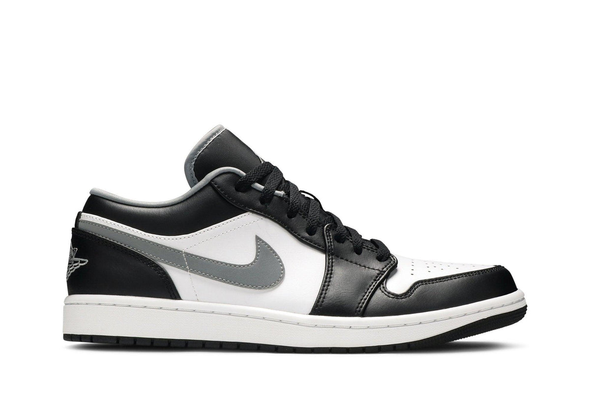 Tênis Nike Air Jordan 1 Low Black Medium Grey Cinza