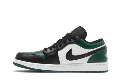 Tênis Nike Air Jordan 1 Low Green Toe Verde