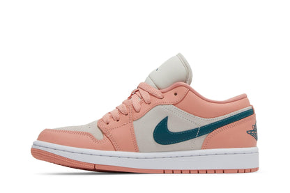 Tênis Nike Air Jordan 1 Low Light Madder Root Rosa