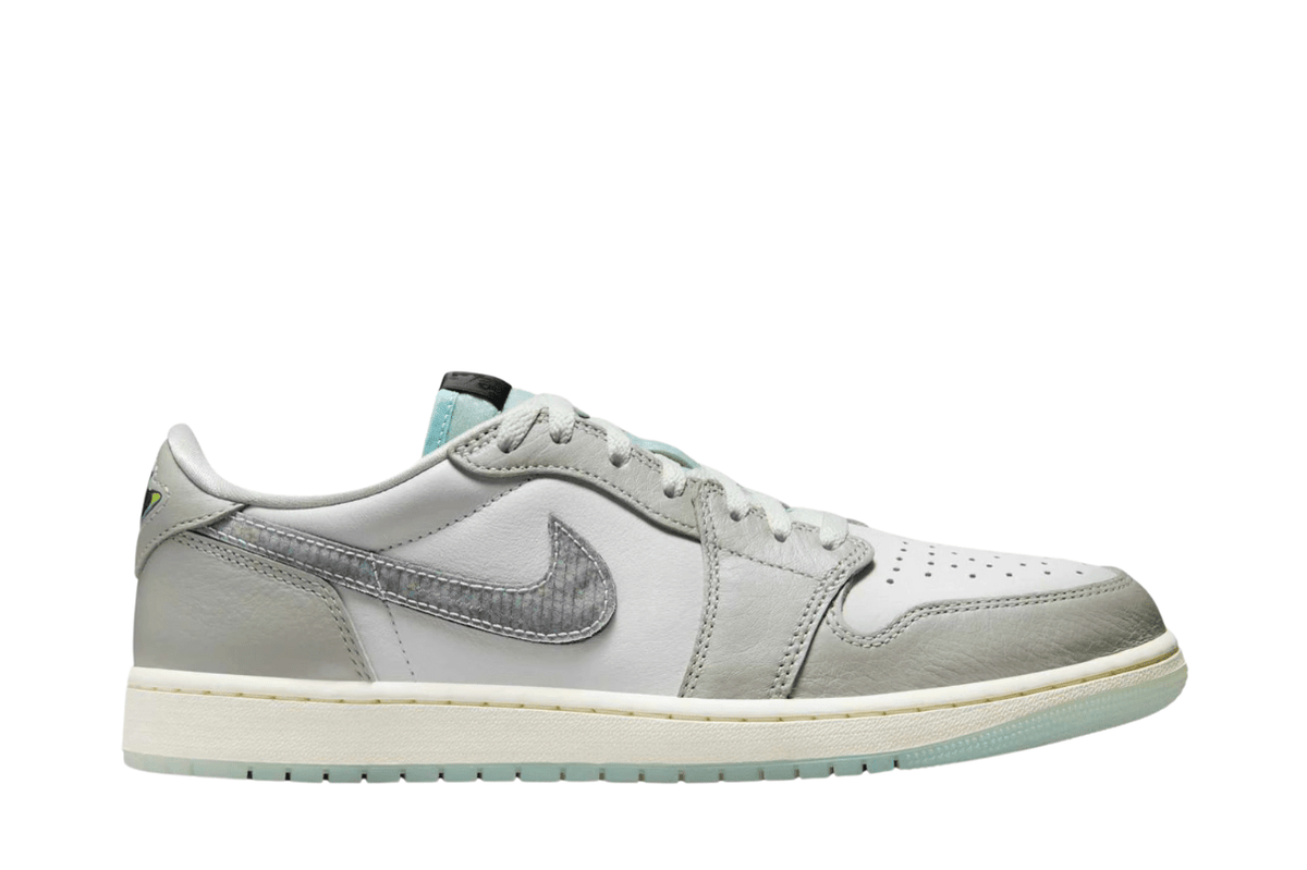 Tênis Nike Air Jordan 1 Low Lunar New Year Photon Dust Cinza