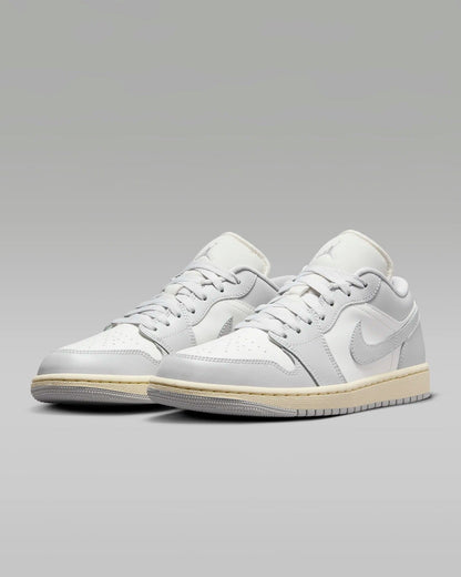 Tênis Nike Air Jordan 1 Low Neutral Grey Coconut Milk Cinza