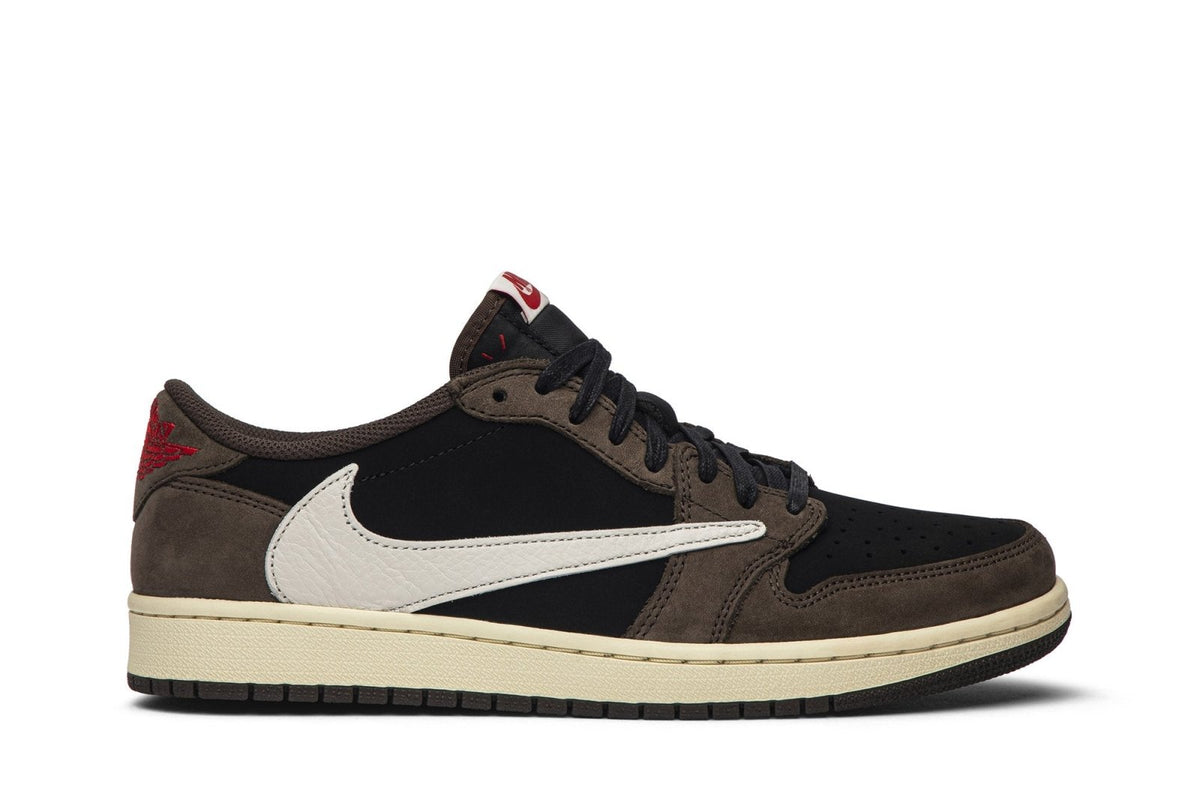 Tênis Nike Air Jordan 1 Low Og Sp x Travis Scott Mocha