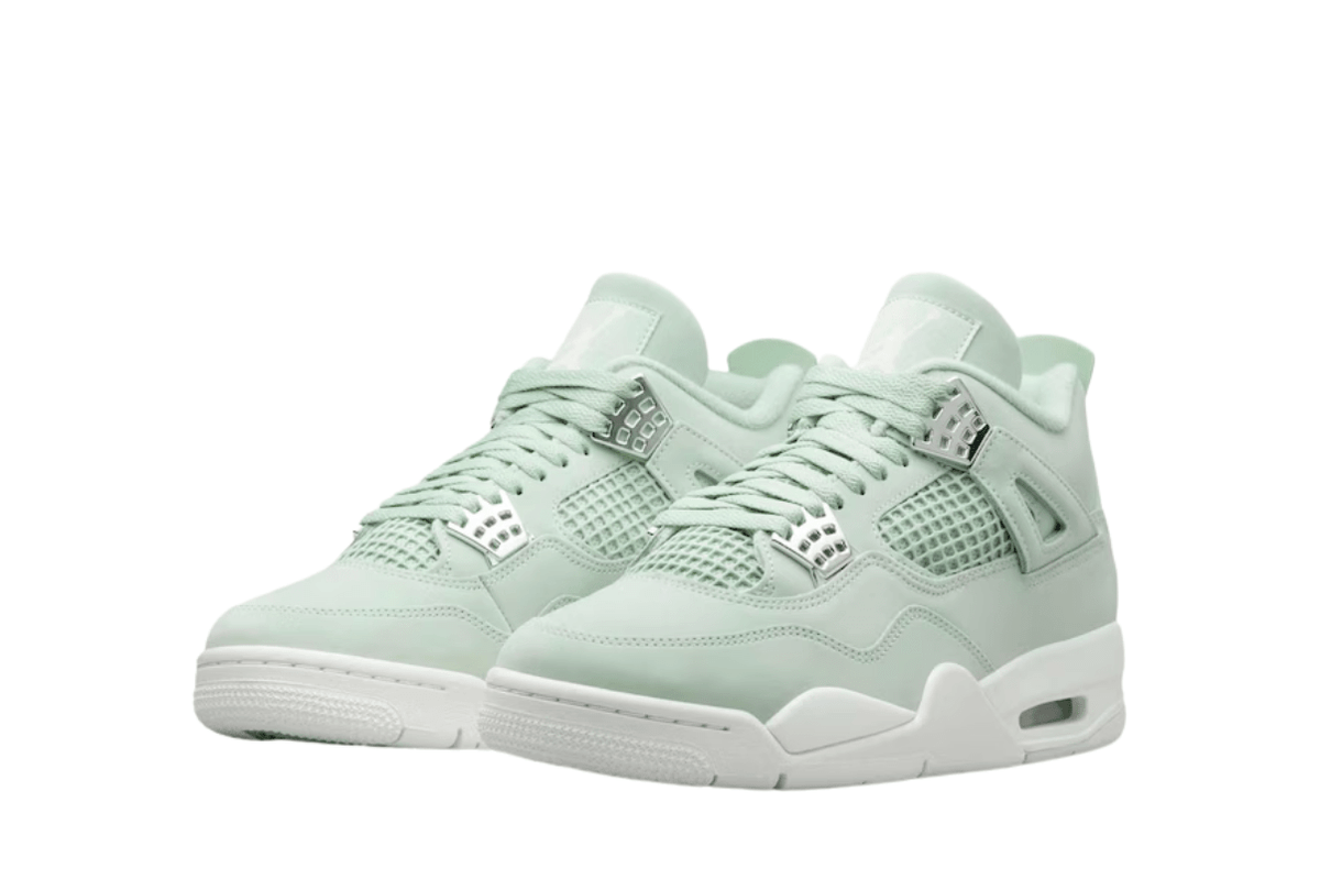 Tênis Nike Air Jordan 4 Retrô Seafoam Verde