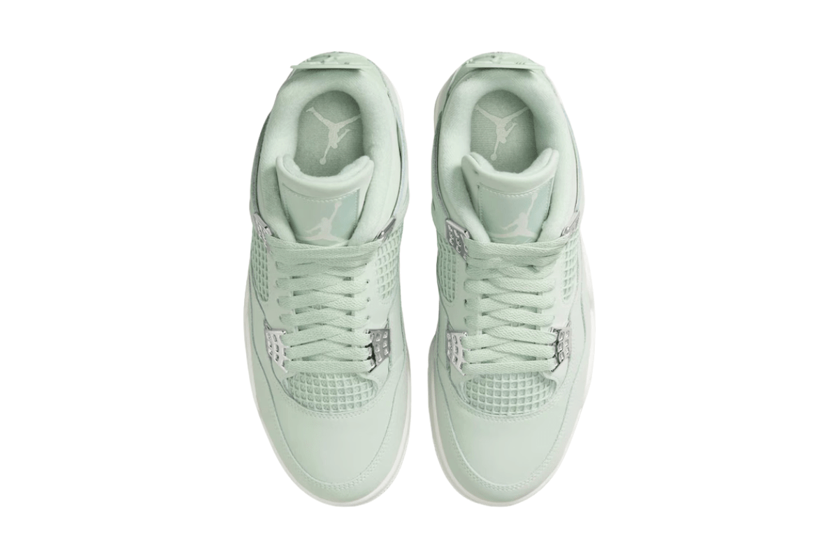 Tênis Nike Air Jordan 4 Retrô Seafoam Verde