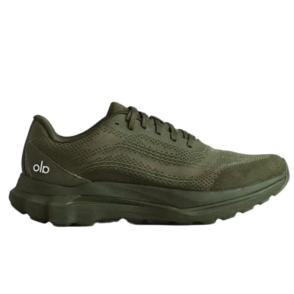 Tênis Alo Yoga Runner Verde Militar