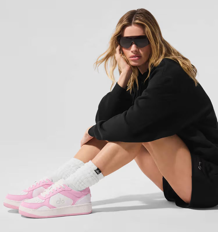 Tênis Alo Yoga Recovery Mode Rosa Branco