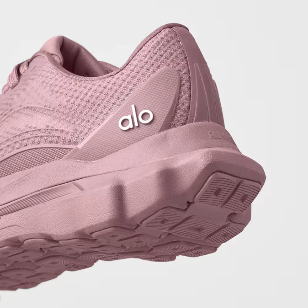 Tênis Alo Yoga Runner Rosa Antigo