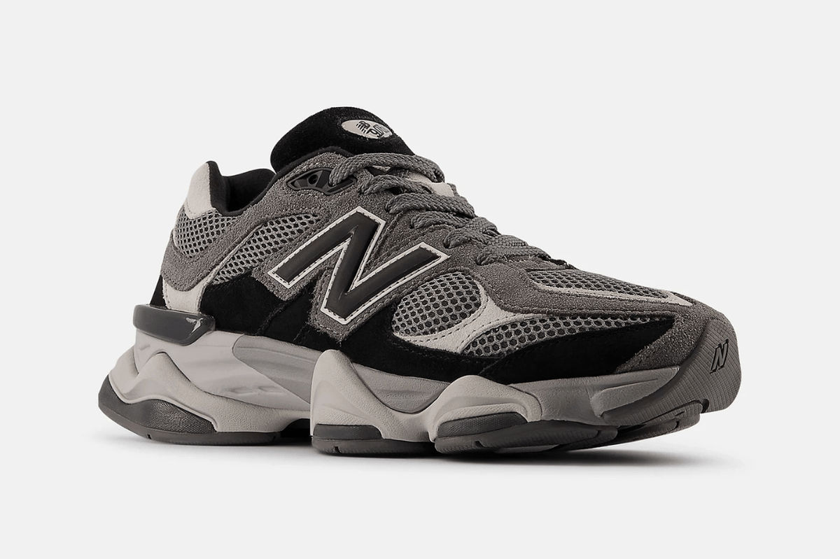 Tênis New Balance 9060 Black Castlerock Preto
