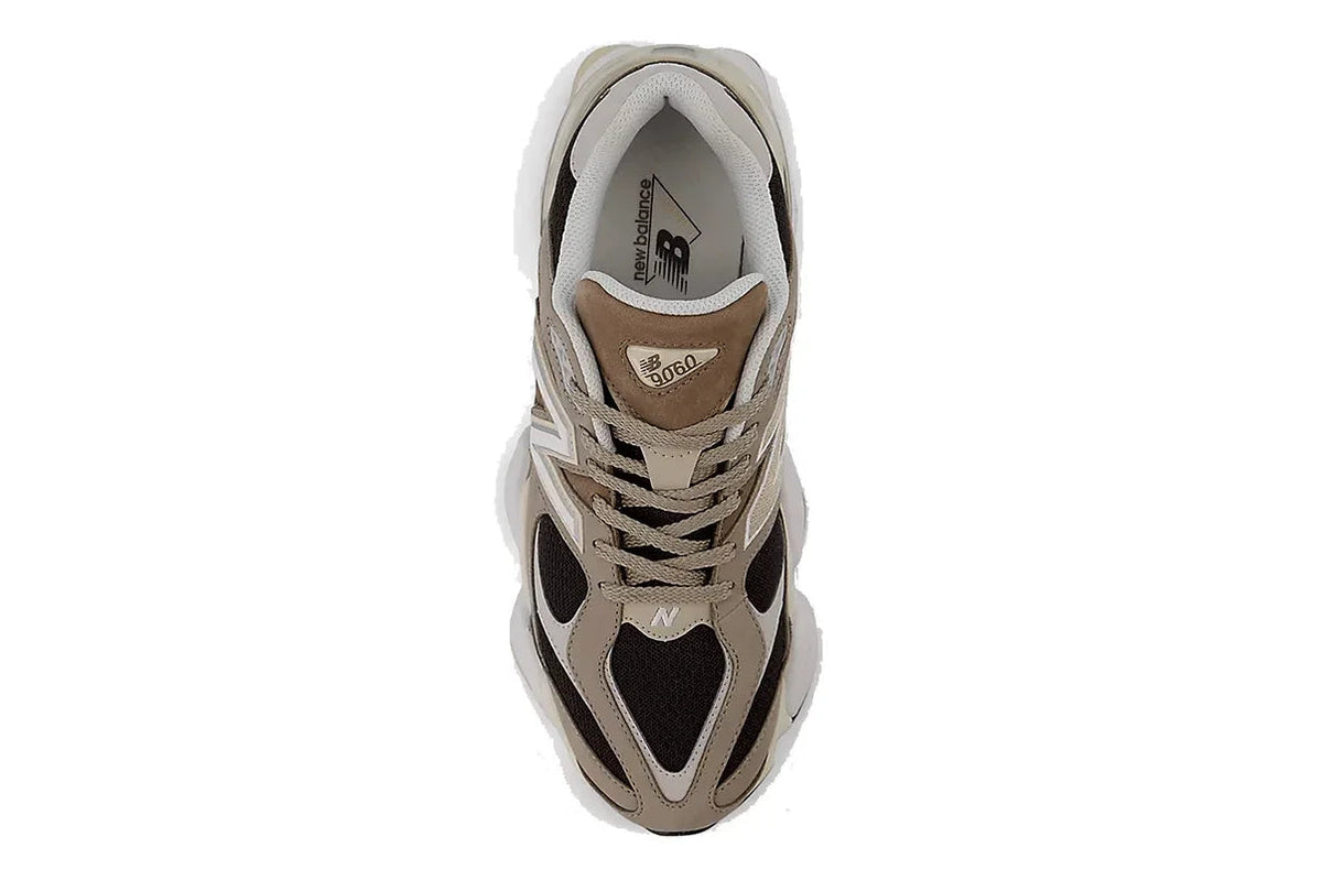 Tênis New Balance 9060 Fall Suedes Pack Arid Stone Marrom