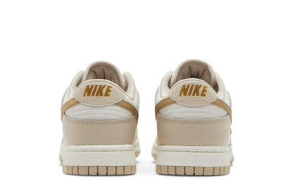 Tênis Nike Dunk Low Phantom Metallic Gold Dourado