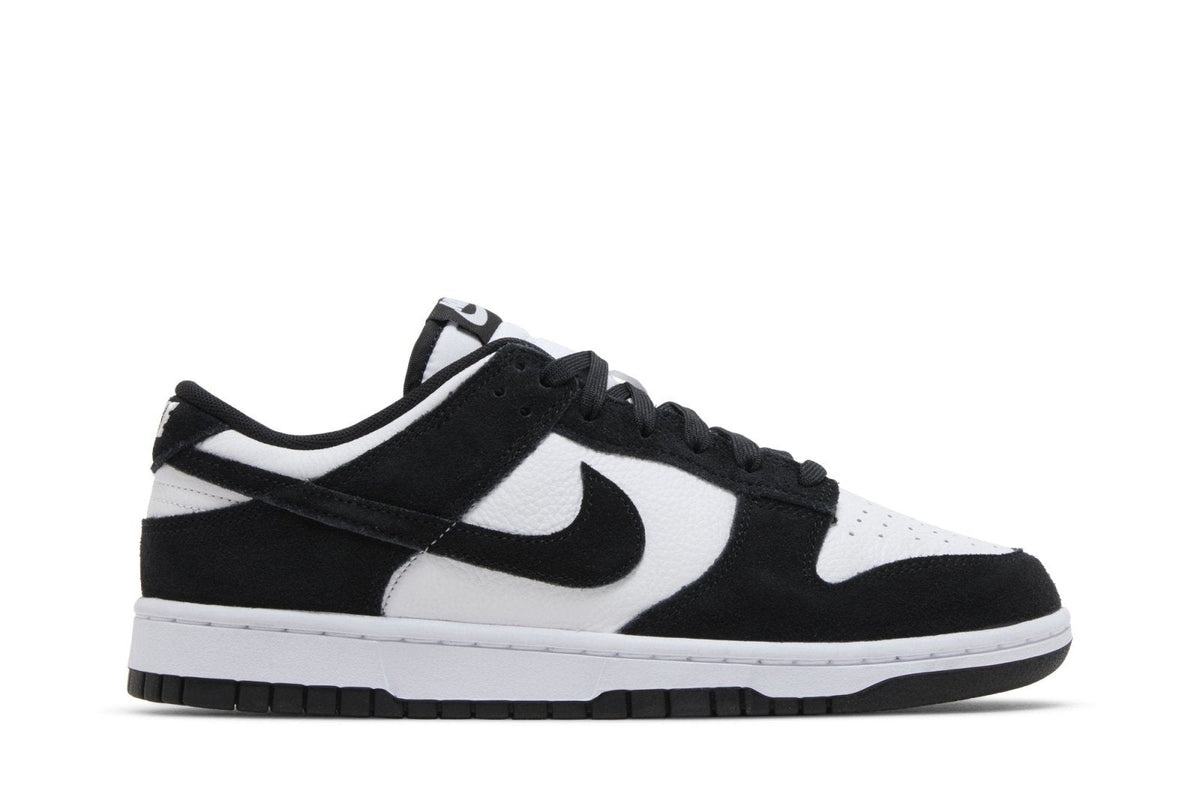 Tênis Nike Dunk Low Suede Panda Preto