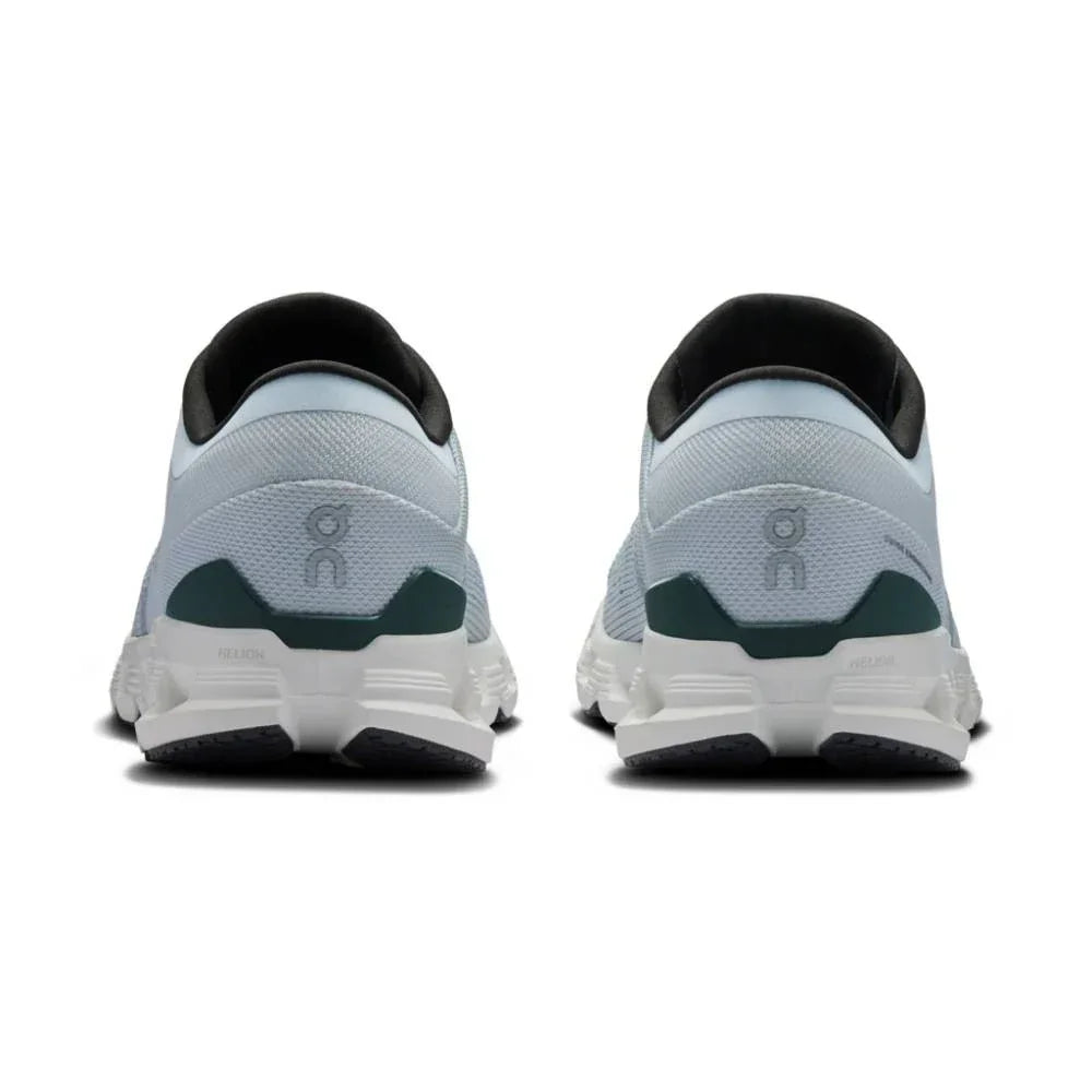 Tênis On Running Cloud X 4 Azul Claro Cinza