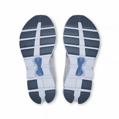 Tênis On Running Cloud X 4 Prata Azul Claro