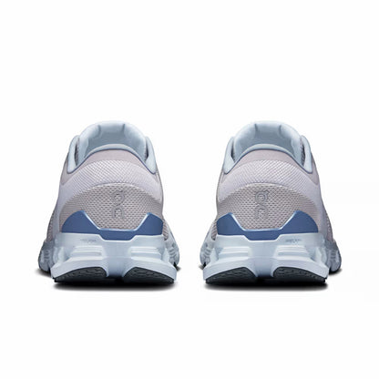 Tênis On Running Cloud X 4 Prata Azul Claro