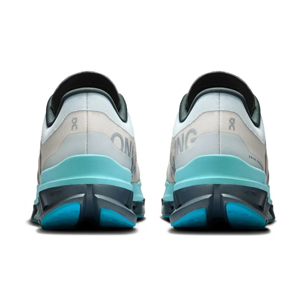 Tênis On Running Cloudflow 5 Cinza Azul Claro
