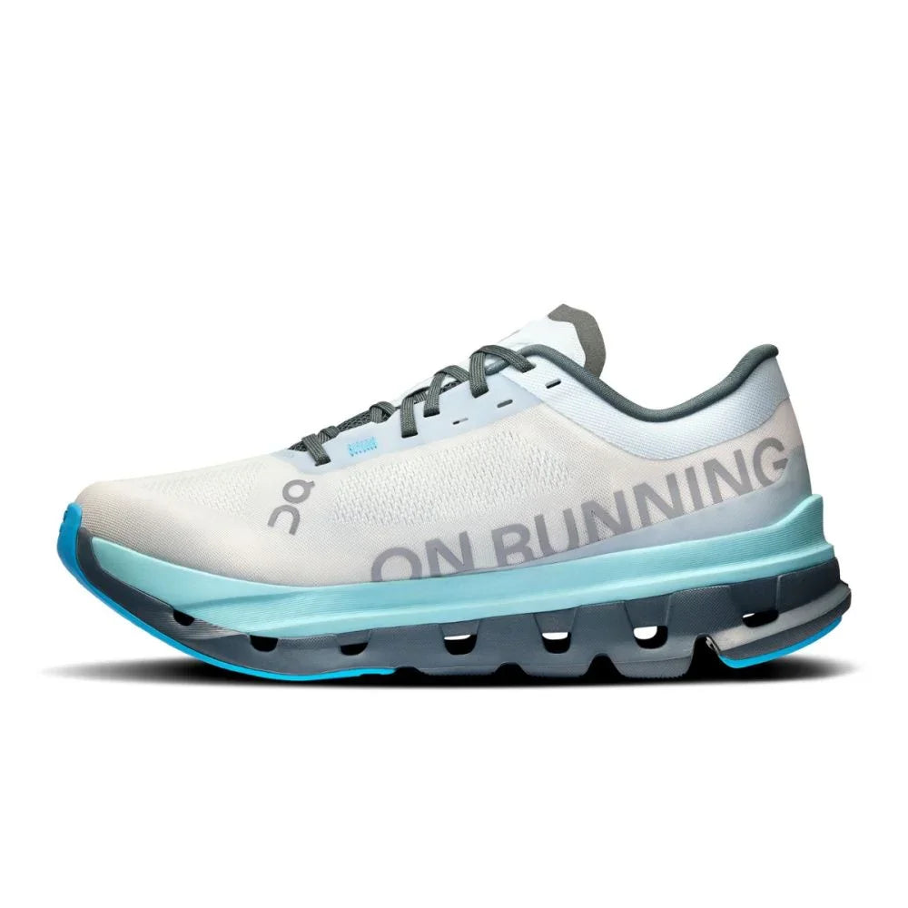 Tênis On Running Cloudflow 5 Cinza Azul Claro