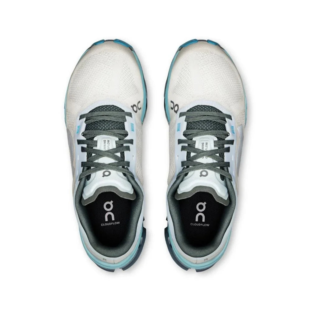 Tênis On Running Cloudflow 5 Cinza Azul Claro