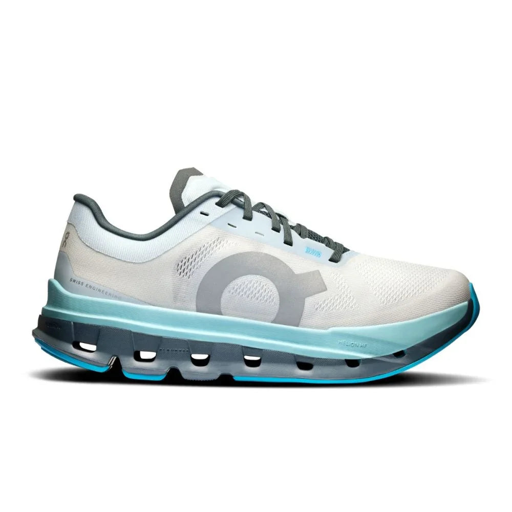 Tênis On Running Cloudflow 5 Cinza Azul Claro