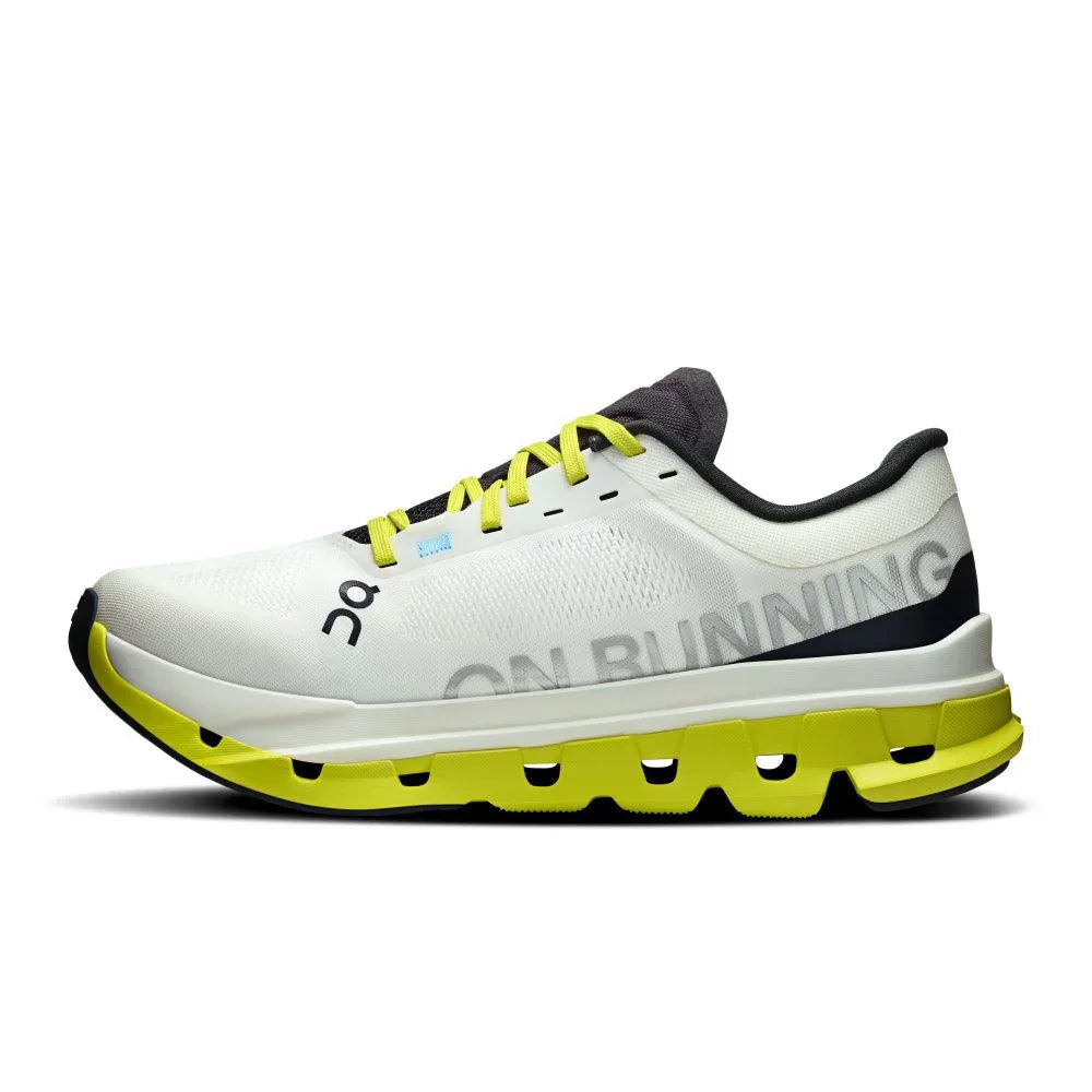 Tênis On Running Cloudflow 5 Branco Amarelo
