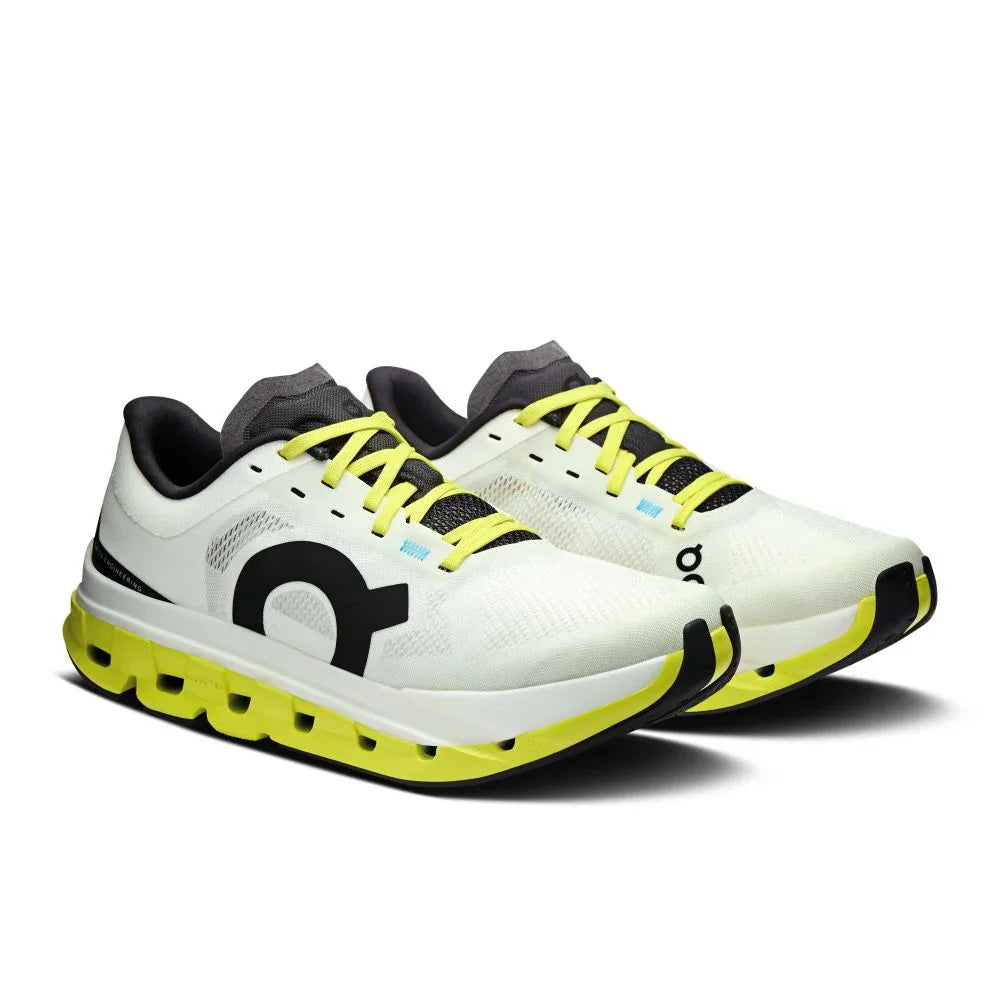 Tênis On Running Cloudflow 5 Branco Amarelo