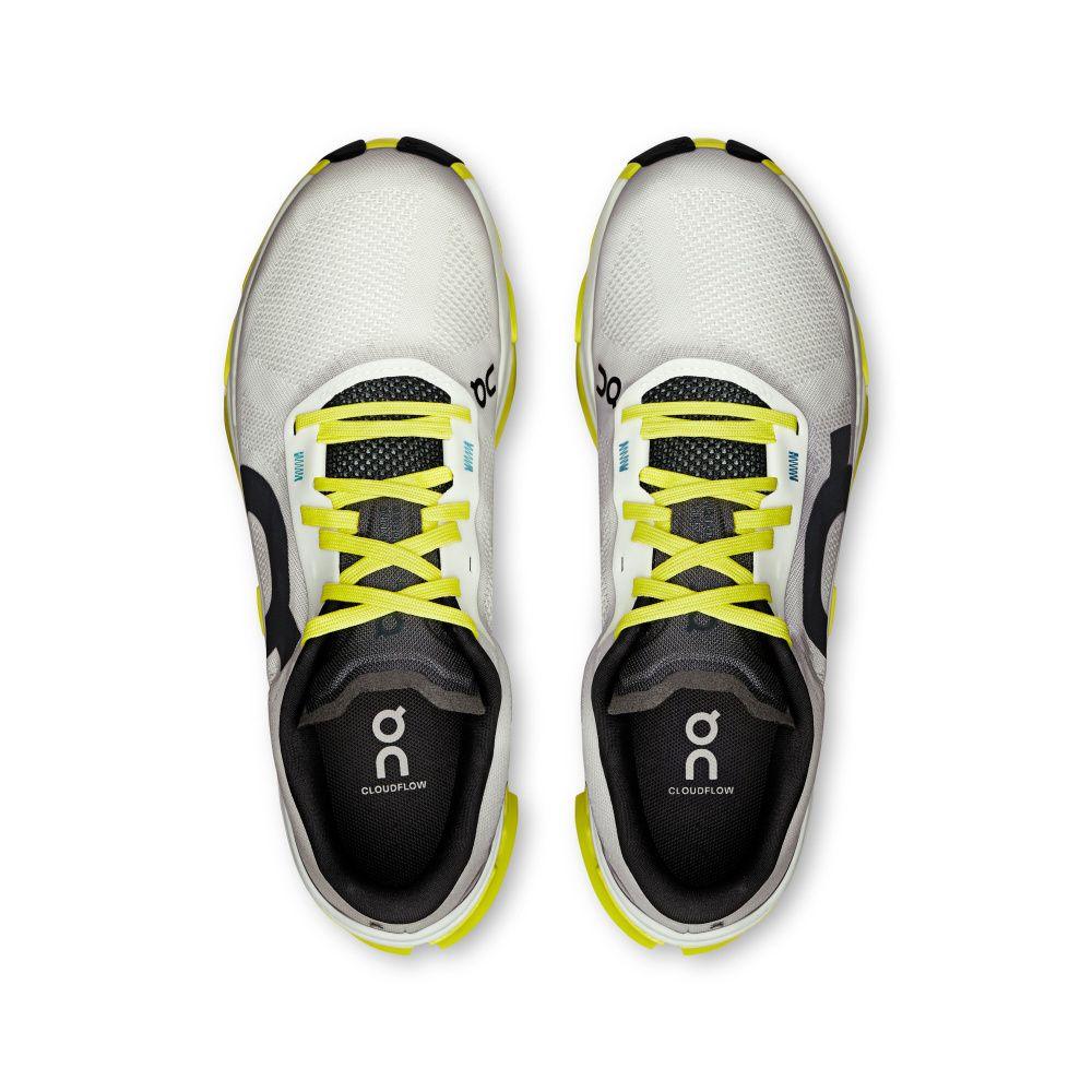 Tênis On Running Cloudflow 5 Branco Amarelo