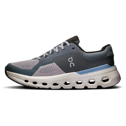 Tênis On Running Cloudrunner 2 Cinza Azul Celeste