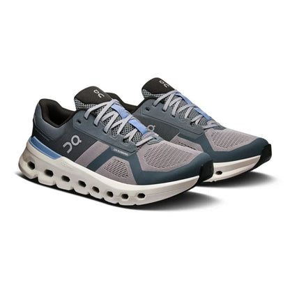 Tênis On Running Cloudrunner 2 Cinza Azul Celeste