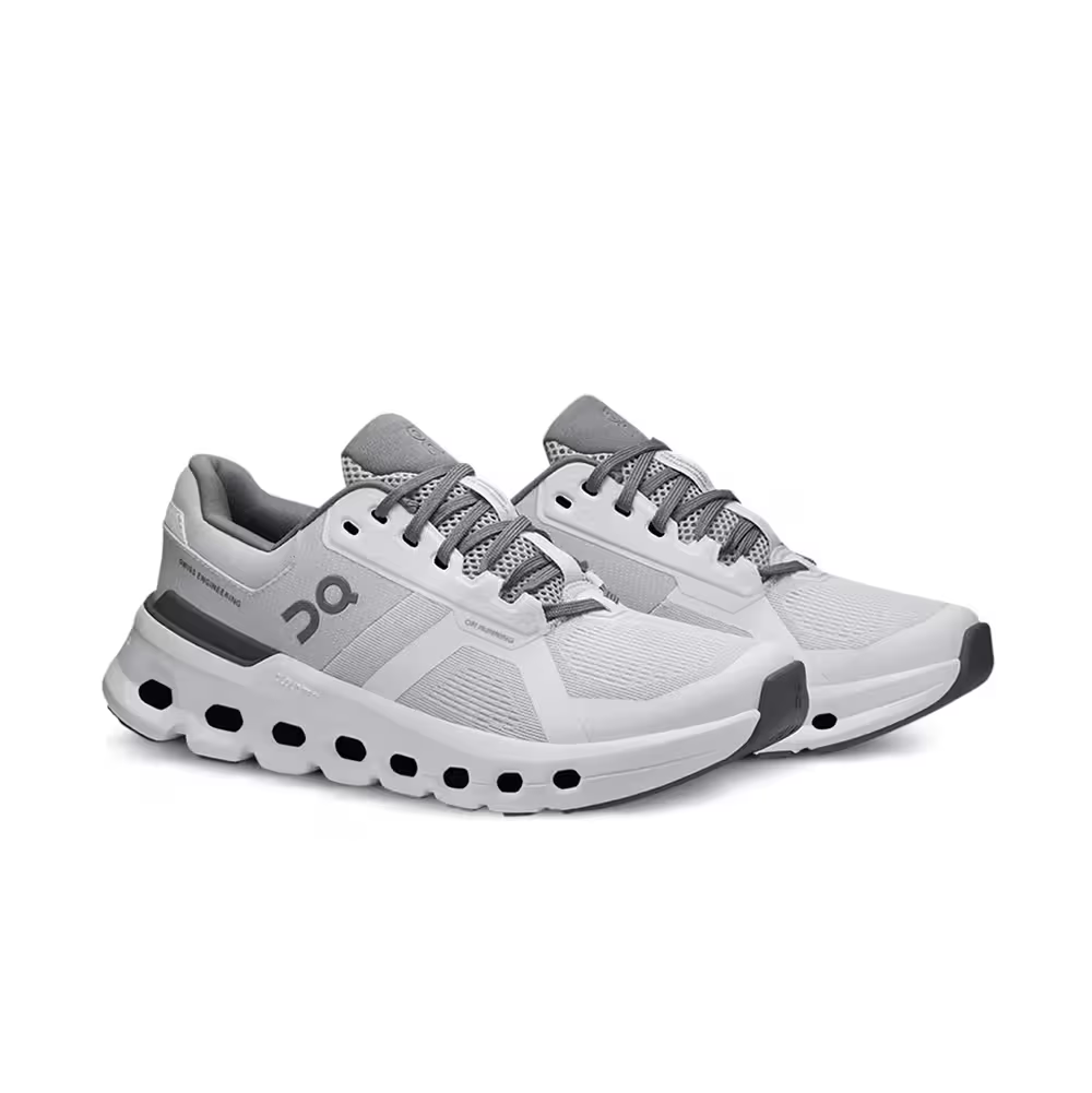 Tênis On Running Cloudrunner 2 Cinza Branco