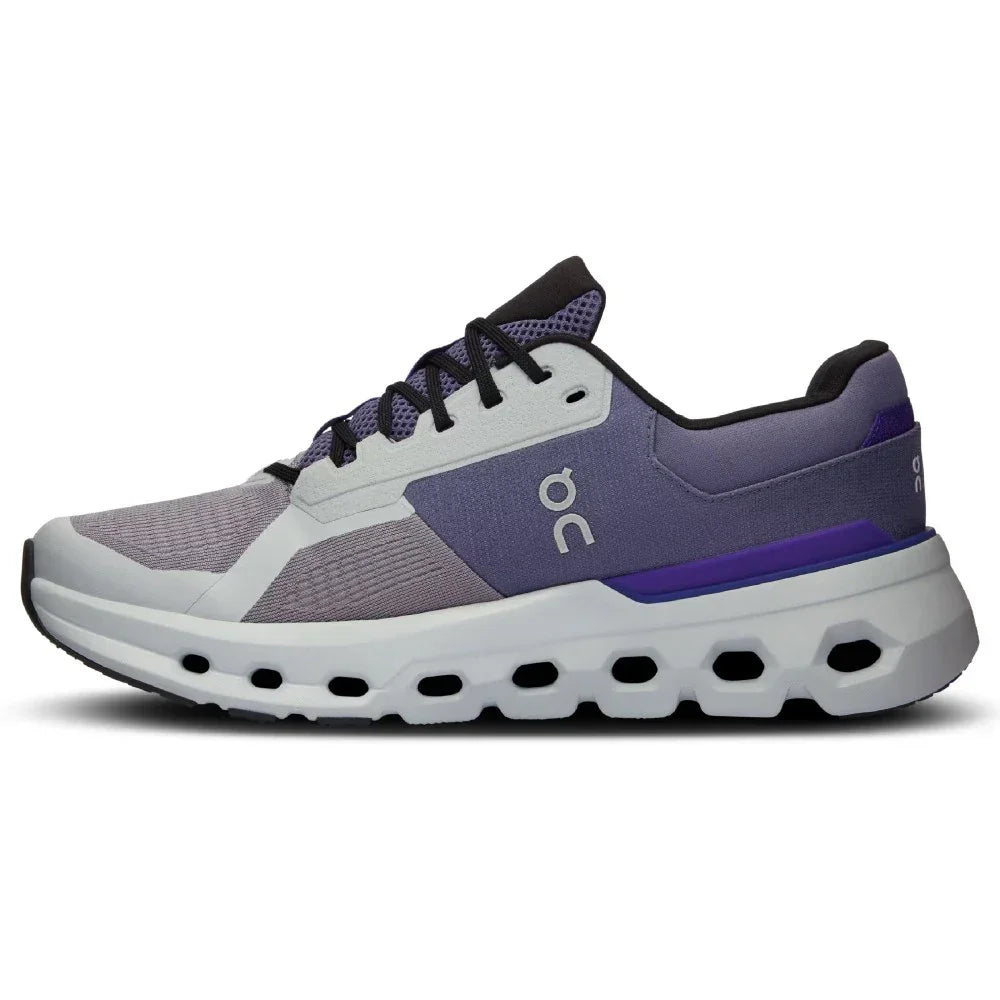Tênis On Running Cloudrunner 2 Cinza Roxo