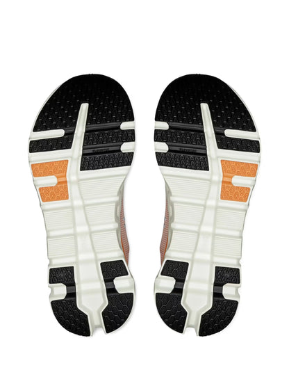 Tênis On Running Cloudrunner 2 Creme Marrom Laranja
