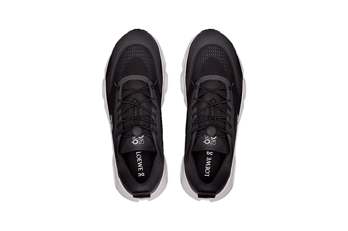 Tênis On Running Cloudsolo Loewe Black White Preto