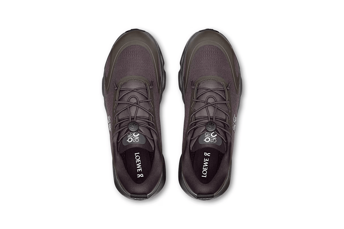 Tênis On Running Cloudsolo Loewe Dark Brown Black Marrom