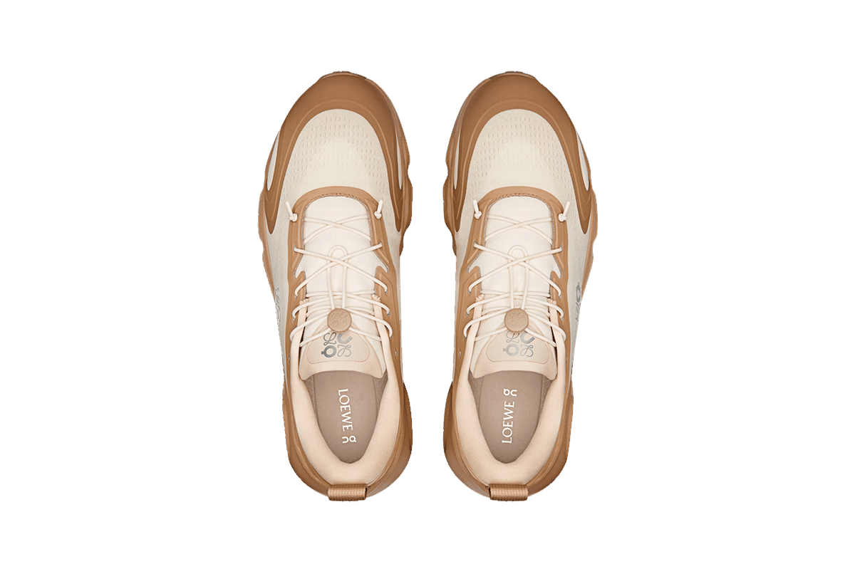 Tênis On Running Cloudsolo Loewe Dark Sand Cream Bege