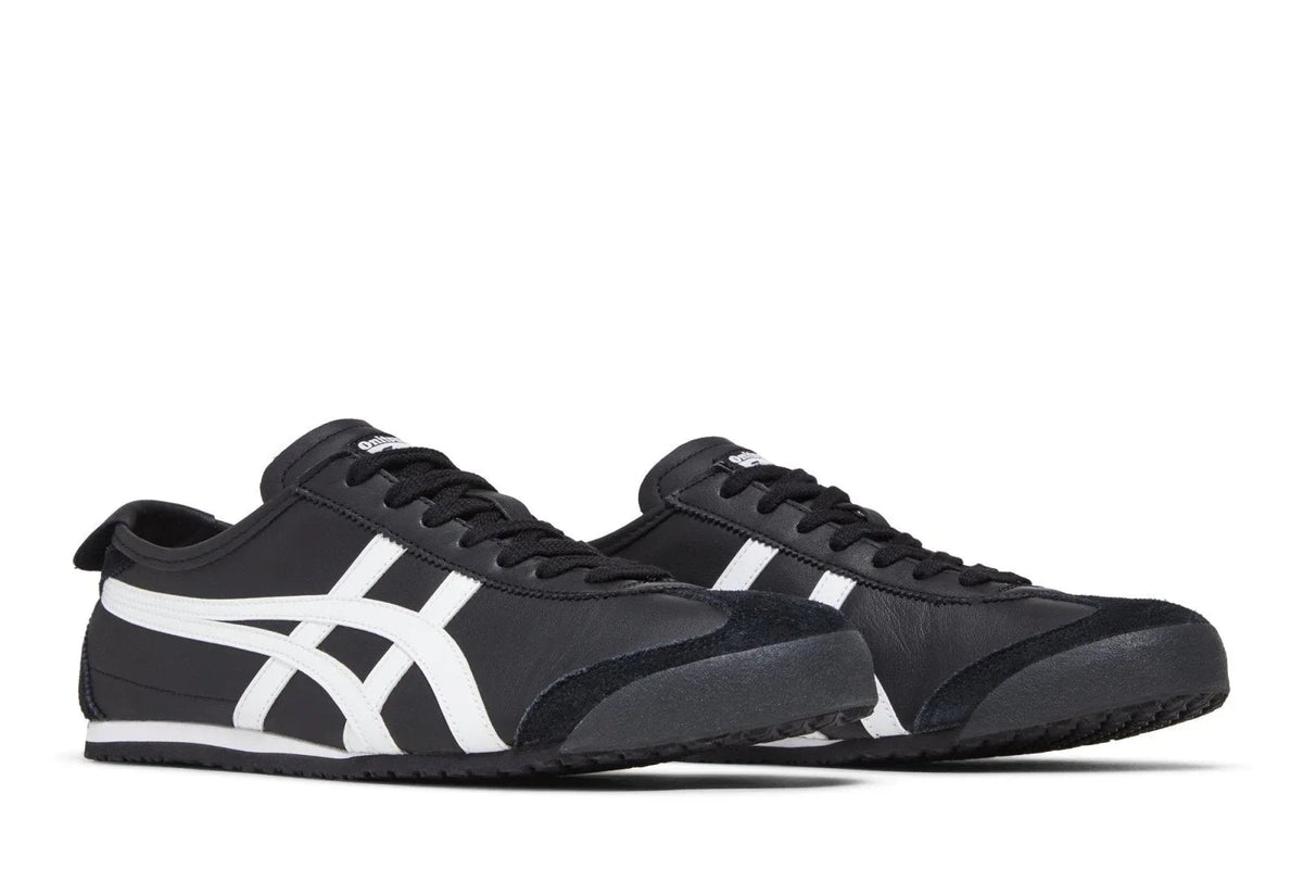Tênis Onitsuka Tiger Mexico 66 Black and White Preto