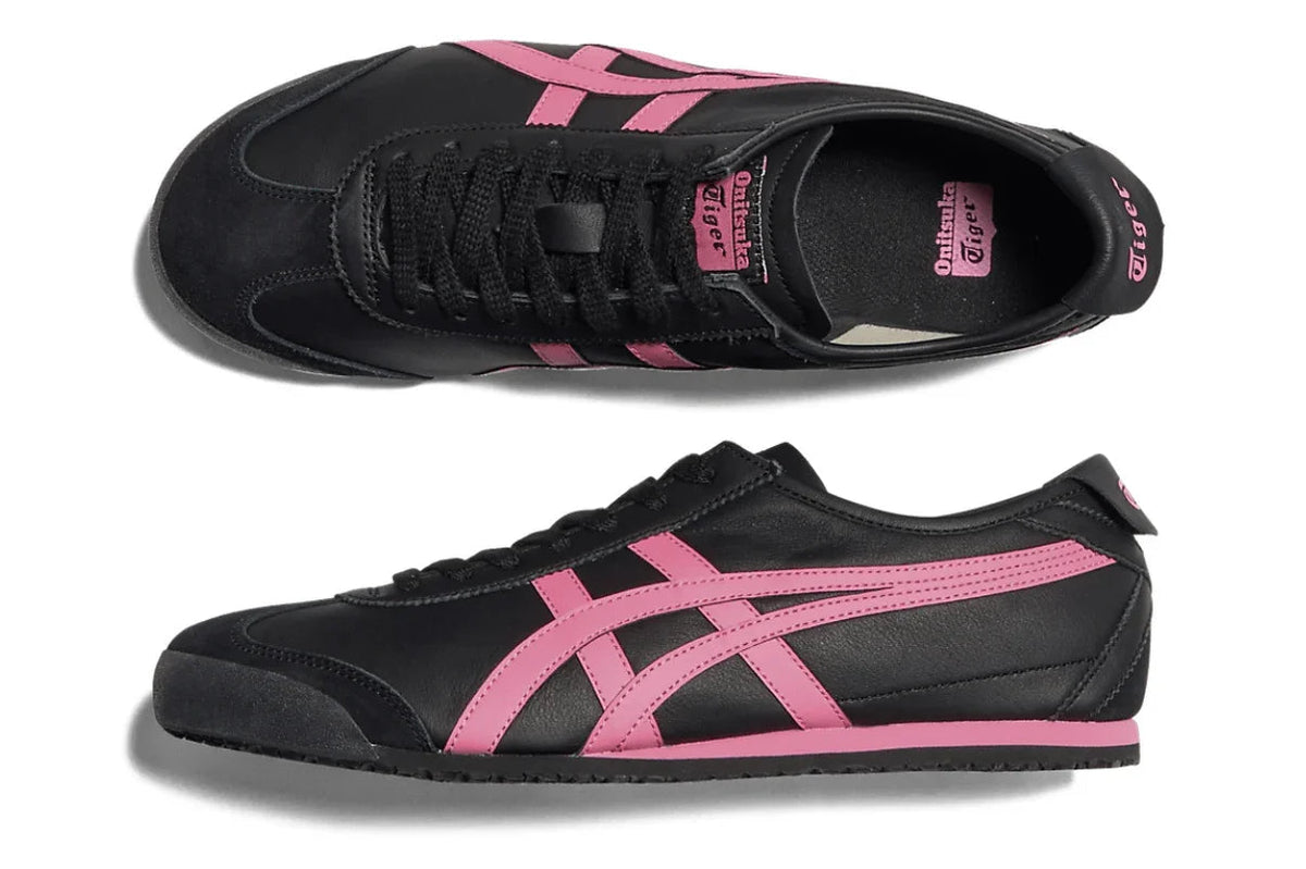 Tênis Onitsuka Tiger Mexico 66 Black/Dragon Fruit Preto
