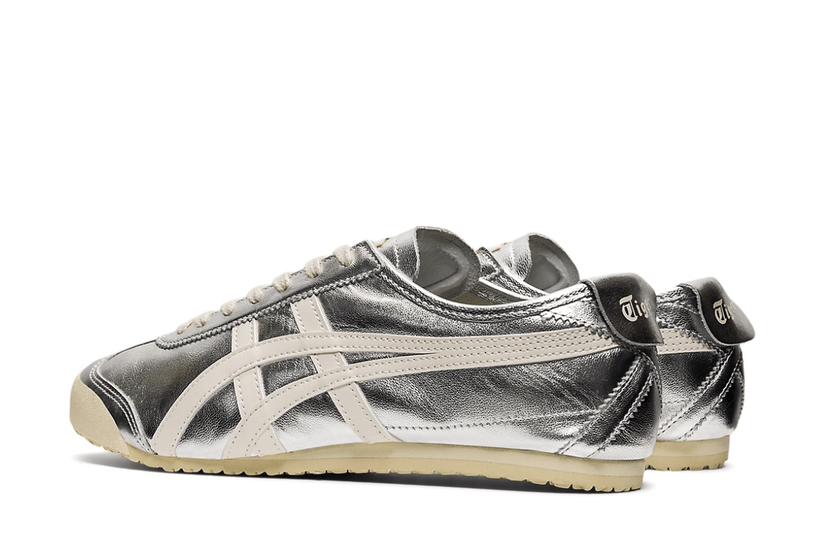 Tênis Onitsuka Tiger Mexico 66 Chrome Silver Prata