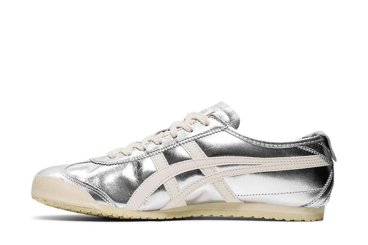 Tênis Onitsuka Tiger Mexico 66 Chrome Silver Prata