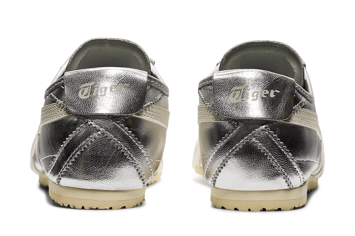 Tênis Onitsuka Tiger Mexico 66 Chrome Silver Prata
