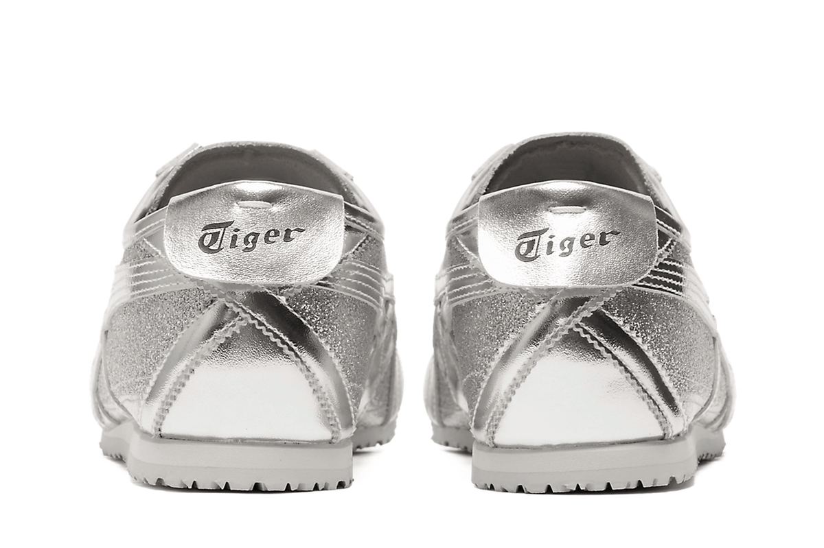 Tênis Onitsuka Tiger Mexico 66 Glitter Pack Pure Silver Prateado