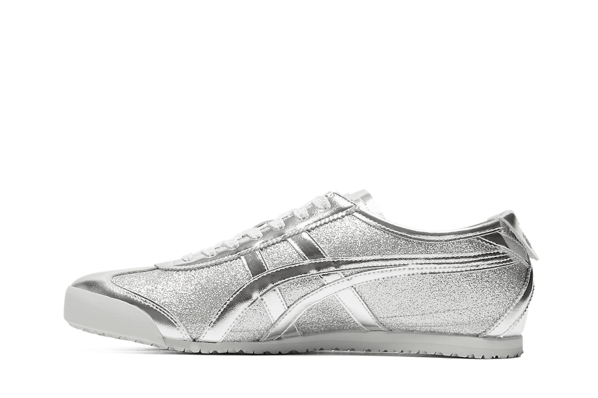 Tênis Onitsuka Tiger Mexico 66 Glitter Pack Pure Silver Prateado