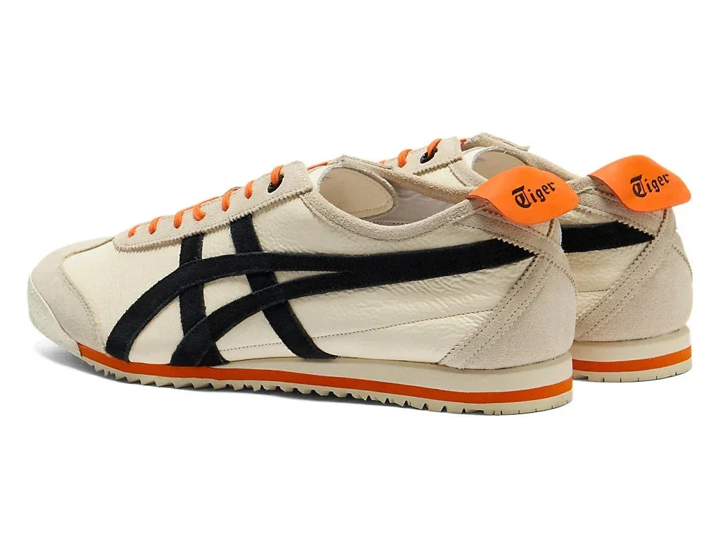Tênis Onitsuka Tiger Mexico 66 SD Cream Black Orange Bege