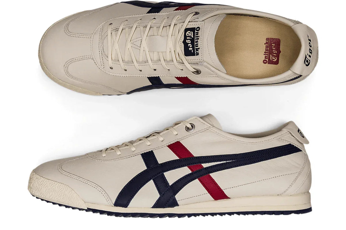 Tênis Onitsuka Tiger Mexico 66 SD Cream Peacoat Navy Red Bege